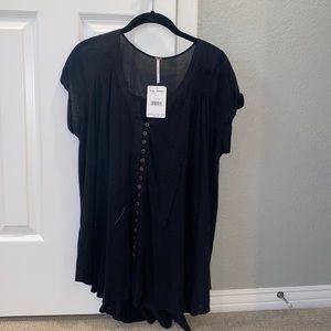 NWT Free People Black Tunic